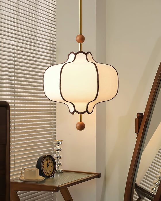 Lantern Fabric Pendant Light - Simprolos