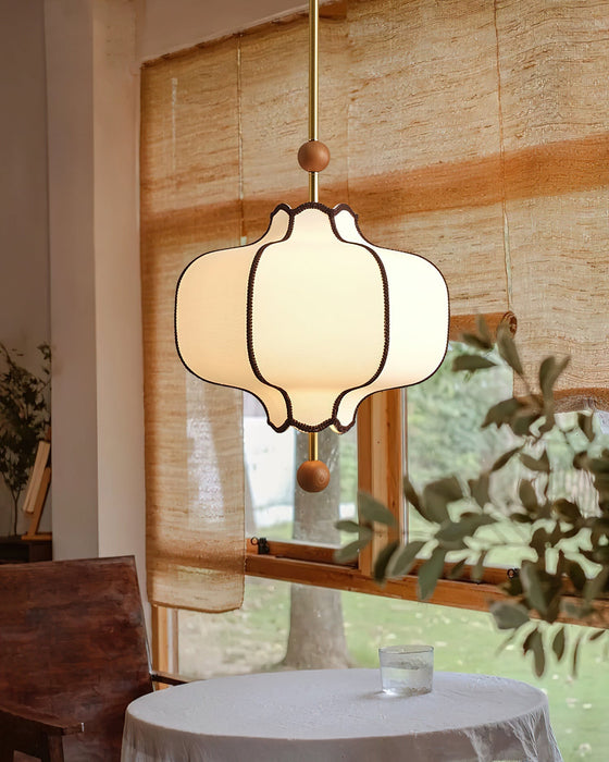 Lantern Fabric Pendant Light - Simprolos