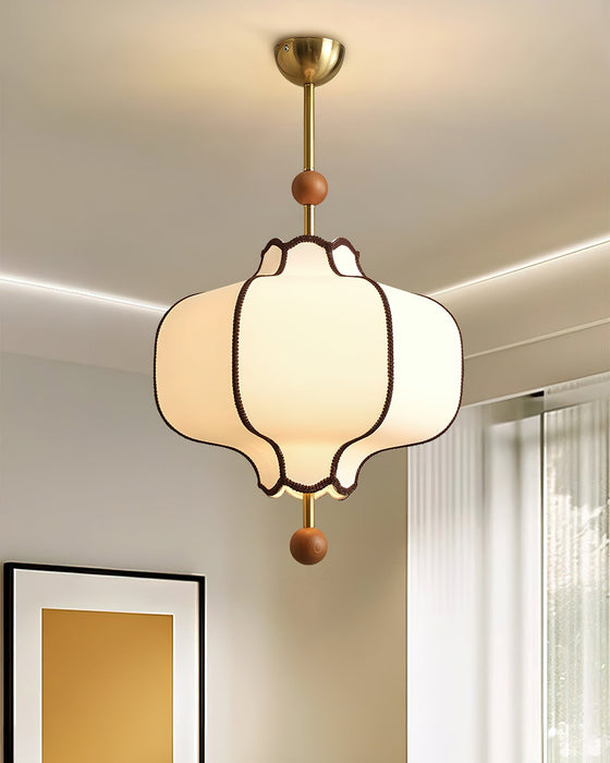 Lantern Fabric Pendant Light - Simprolos