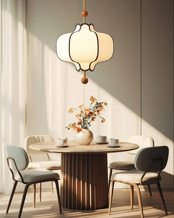 Lantern Fabric Pendant Light - Simprolos