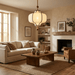 Lantern Fabric Pendant Light - Simprolos