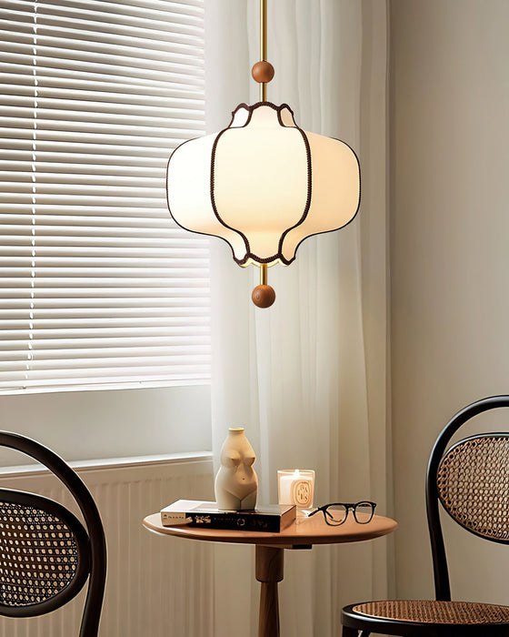 Lantern Fabric Pendant Light - Simprolos