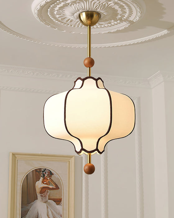 Lantern Fabric Pendant Light - Simprolos