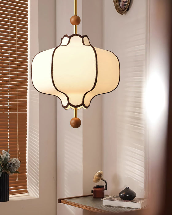 Lantern Fabric Pendant Light - Simprolos