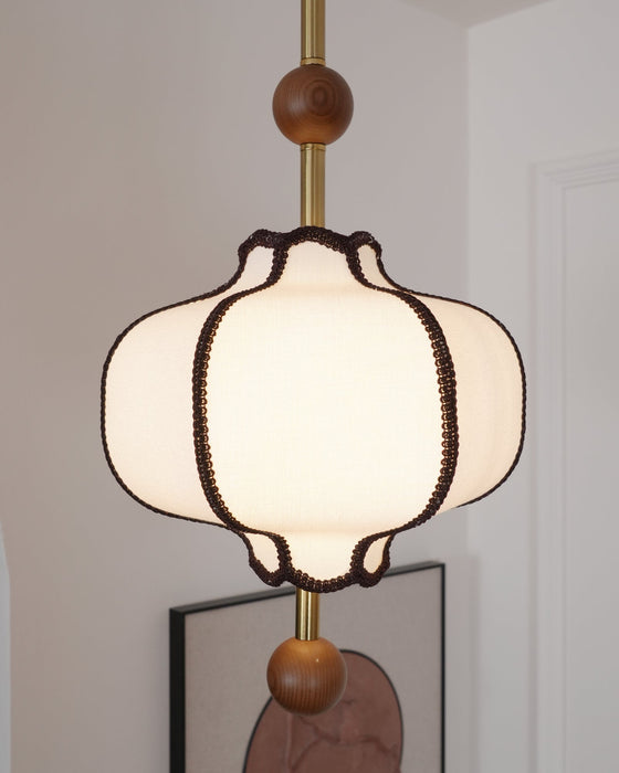 Lantern Fabric Pendant Light - Simprolos