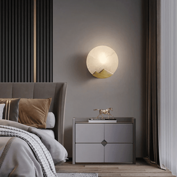 Lasterba Alabaster Wall Lamp - Simprolos