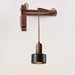 Lava Stone Swing Arm Wall Lamp - Simprolos