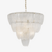 Layered Glass Petal Chandelier - Simprolos