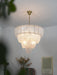 Layered Glass Petal Chandelier - Simprolos