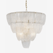 Layered Glass Petal Chandelier - Simprolos