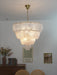 Layered Glass Petal Chandelier - Simprolos