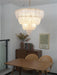 Layered Glass Petal Chandelier - Simprolos