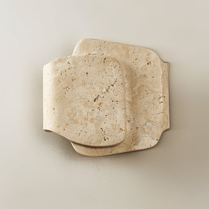Layered Travertine Wall Light - Simprolos