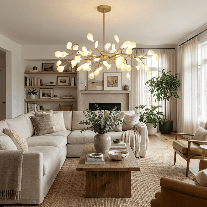 LED Firefly Sputnik Chandelier - Simprolos