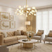 LED Firefly Sputnik Chandelier - Simprolos