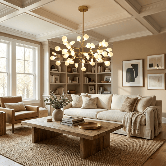 LED Firefly Sputnik Chandelier - Simprolos