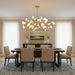 LED Firefly Sputnik Chandelier - Simprolos