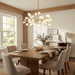 LED Firefly Sputnik Chandelier - Simprolos
