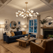 LED Firefly Sputnik Chandelier - Simprolos