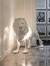 Leo Lion Sculpture Floor Lamp - Simprolos