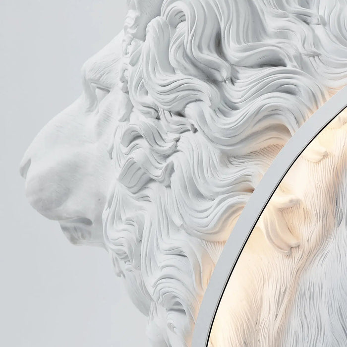 Leo Lion Sculpture Floor Lamp - Simprolos