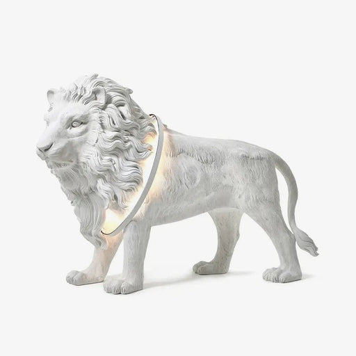 Leo Lion Sculpture Floor Lamp - Simprolos