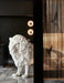Leo Lion Sculpture Floor Lamp - Simprolos