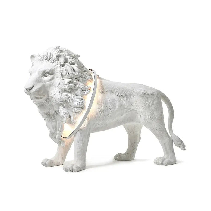 Leo Lion Sculpture Floor Lamp - Simprolos