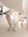 Leo Lion Sculpture Floor Lamp - Simprolos