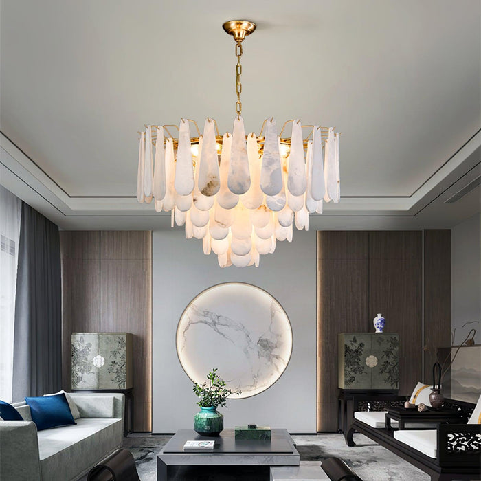 Leon Alabaster Chandelier - Simprolos