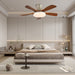 Liam Ceiling Fan Light - Simprolos
