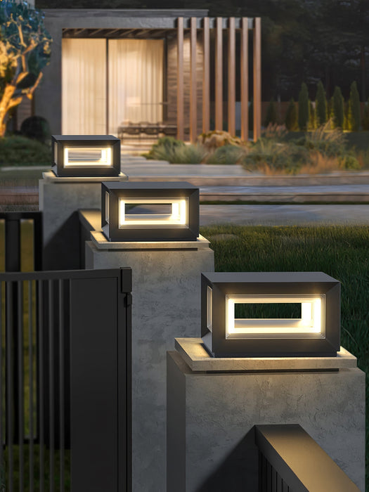Light Cube Outdoor Post Light - Simprolos