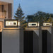 Light Cube Outdoor Post Light - Simprolos