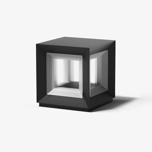 Light Cube Outdoor Post Light - Simprolos