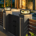 Light Cube Outdoor Post Light - Simprolos
