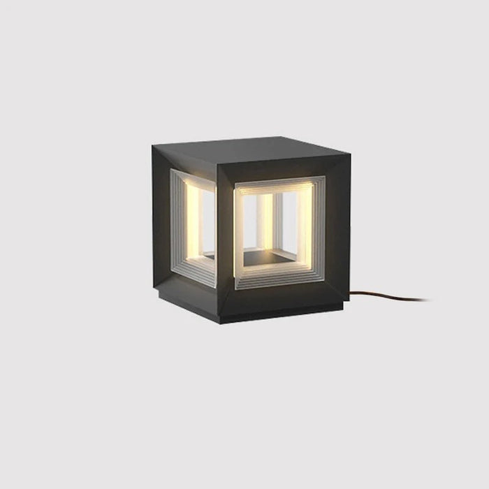 Light Cube Outdoor Post Light - Simprolos