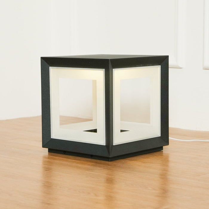 Light Cube Outdoor Post Light - Simprolos