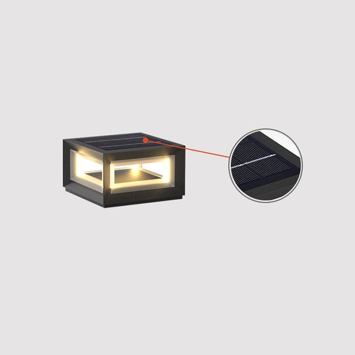 Light Cube Outdoor Post Light - Simprolos
