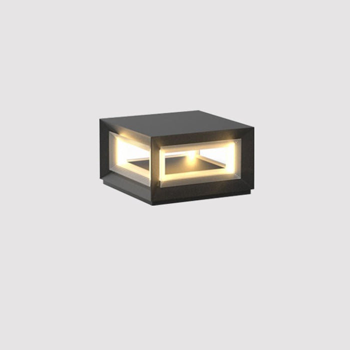 Light Cube Outdoor Post Light - Simprolos