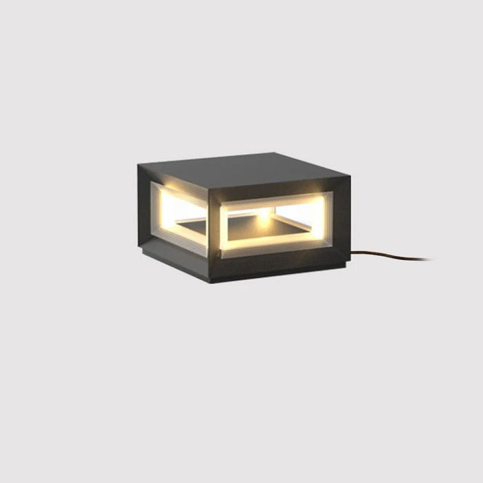 Light Cube Outdoor Post Light - Simprolos