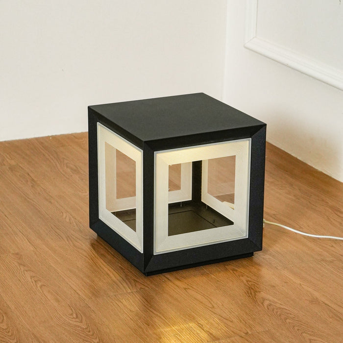 Light Cube Outdoor Post Light - Simprolos