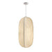Lilian Silk Sphere Pendant Lamp - Simprolos