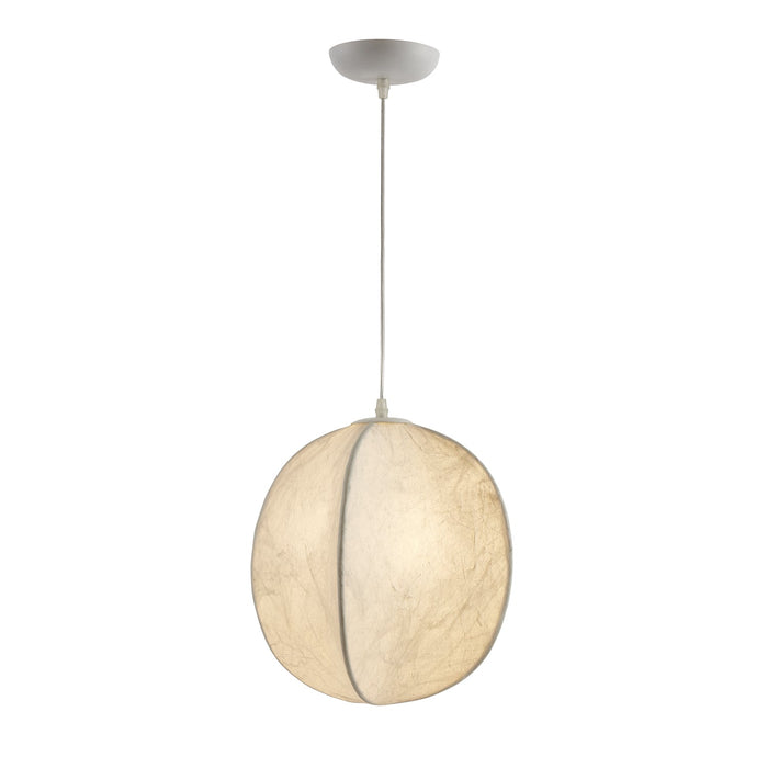 Lilian Silk Sphere Pendant Lamp - Simprolos