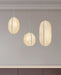 Lilian Silk Sphere Pendant Lamp - Simprolos