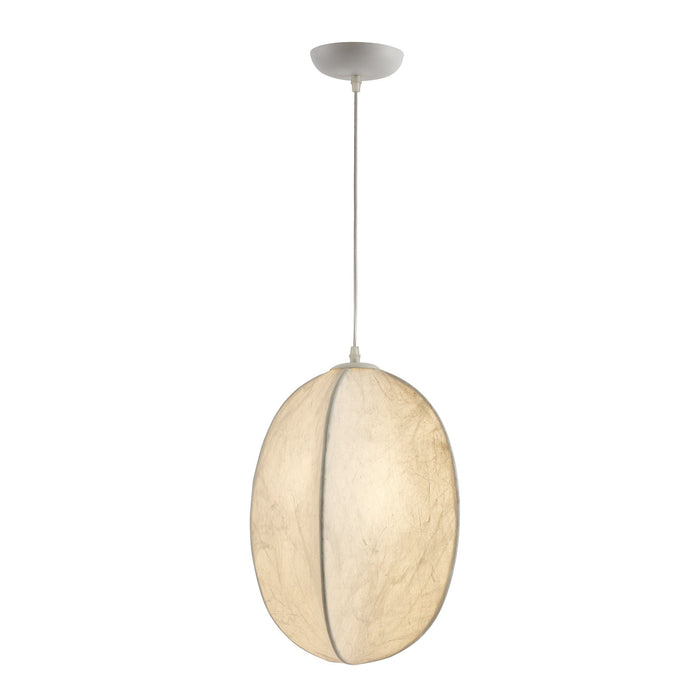 Lilian Silk Sphere Pendant Lamp - Simprolos