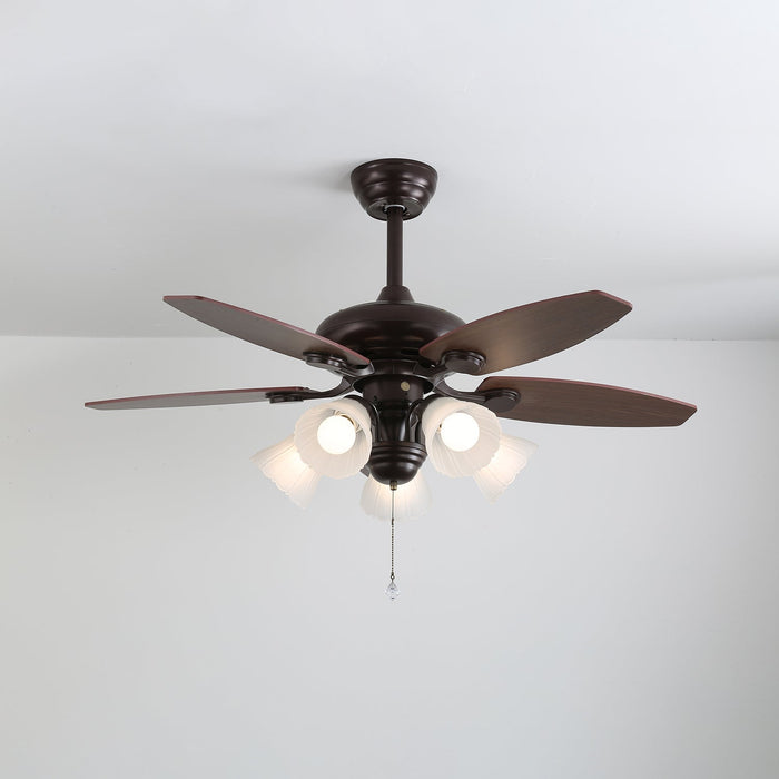 Lily Bloom Ceiling Fan Light - Simprolos