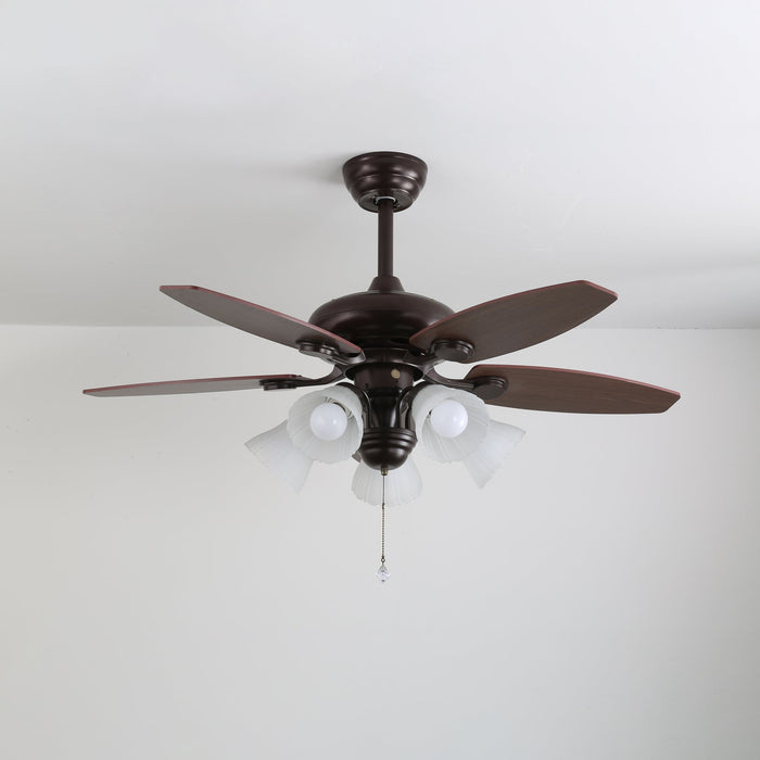 Lily Bloom Ceiling Fan Light - Simprolos
