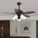 Lily Bloom Ceiling Fan Light - Simprolos