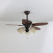Lily Bloom Ceiling Fan Light - Simprolos