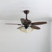 Lily Bloom Ceiling Fan Light - Simprolos